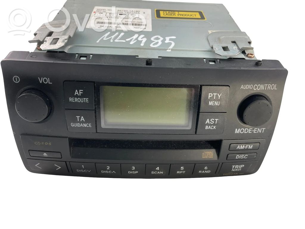 Toyota Corolla E120 E130 Panel / Radioodtwarzacz CD/DVD/GPS 