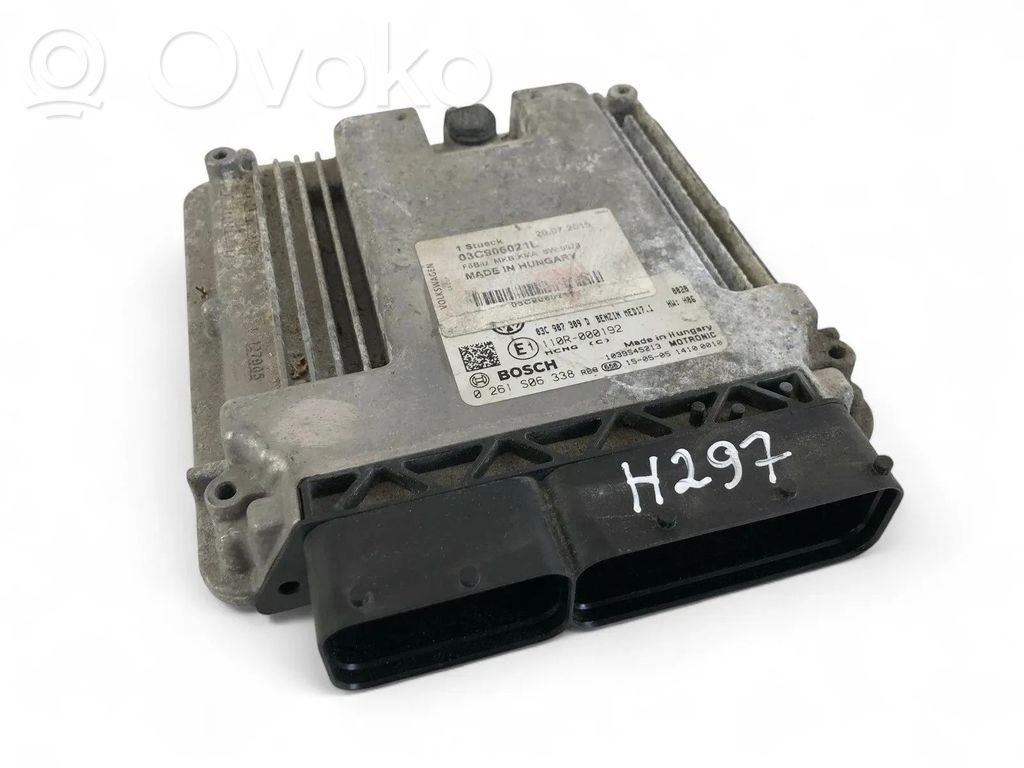 Engine control unit/module ECU   0261S06338,03C906021L