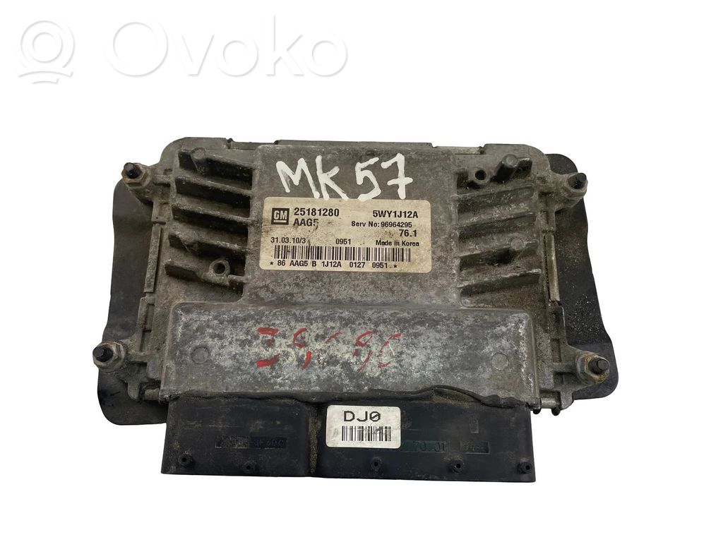 Chevrolet Cruze II Engine control unit/module ECU 