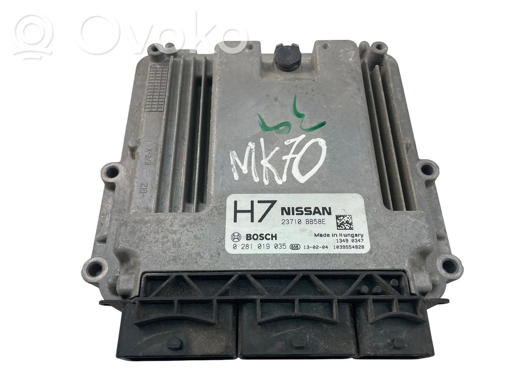 Nissan Qashqai Unitate control motor/modul ECU 