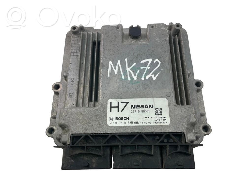 Nissan Qashqai Unitate control motor/modul ECU 