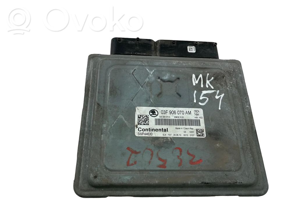 Skoda Fabia Mk2 (5J) Engine control unit/module ECU 