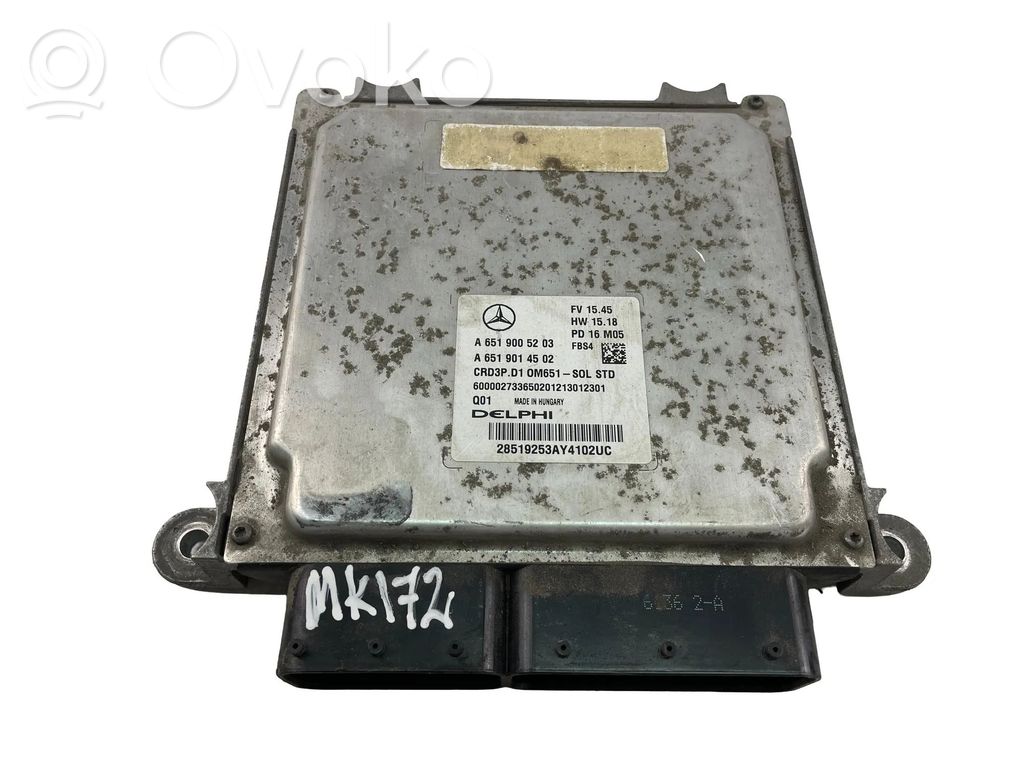 Mercedes-Benz C W205 Engine control unit/module ECU 