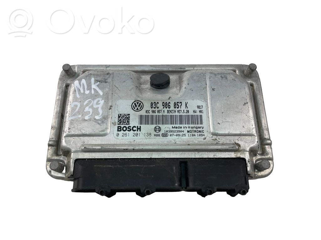 Skoda Fabia Mk2 (5J) Engine control unit/module ECU 