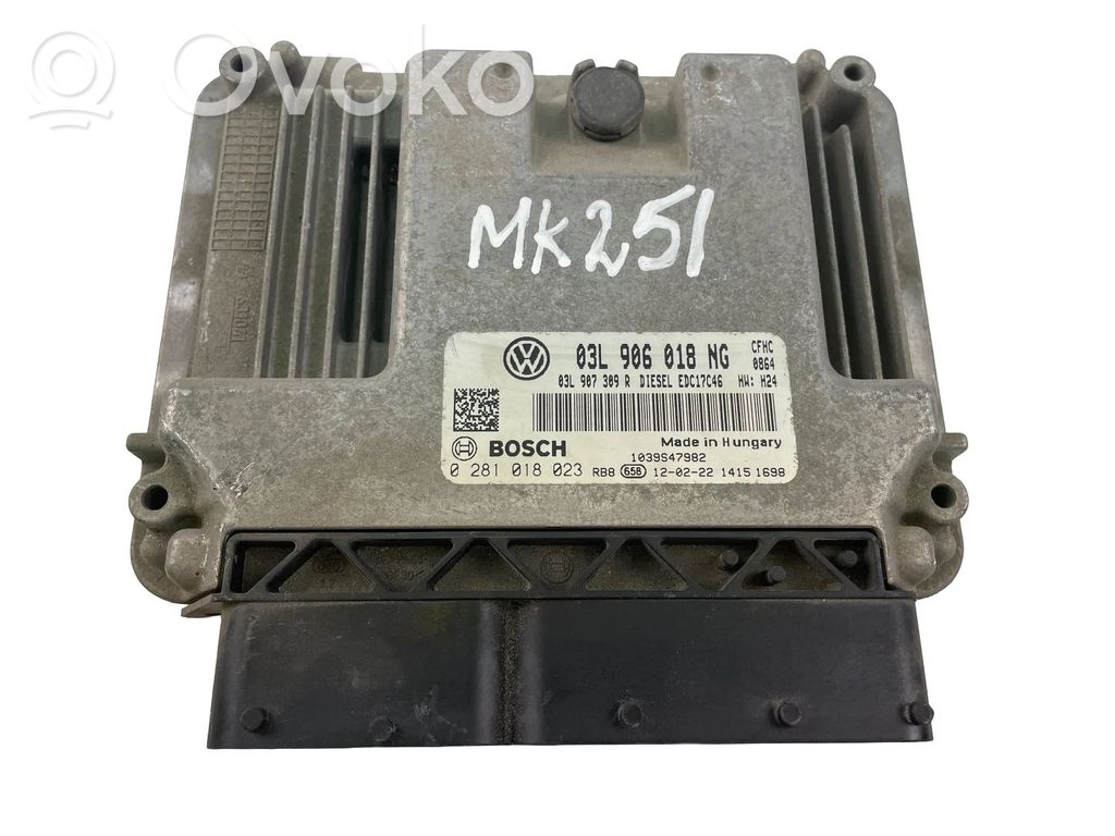 Volkswagen Caddy Engine control unit/module ECU 