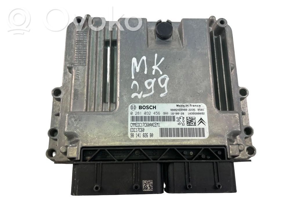Citroen C4 II Picasso Engine control unit/module ECU 