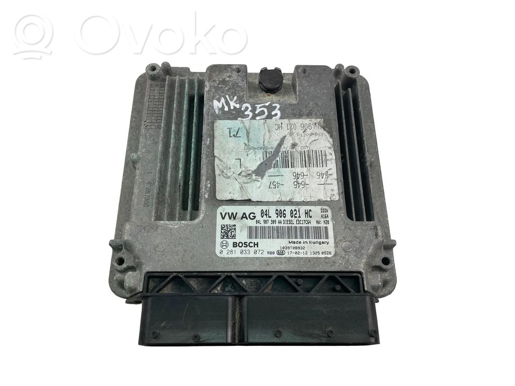 Audi A6 S6 C7 4G Engine control unit/module ECU 