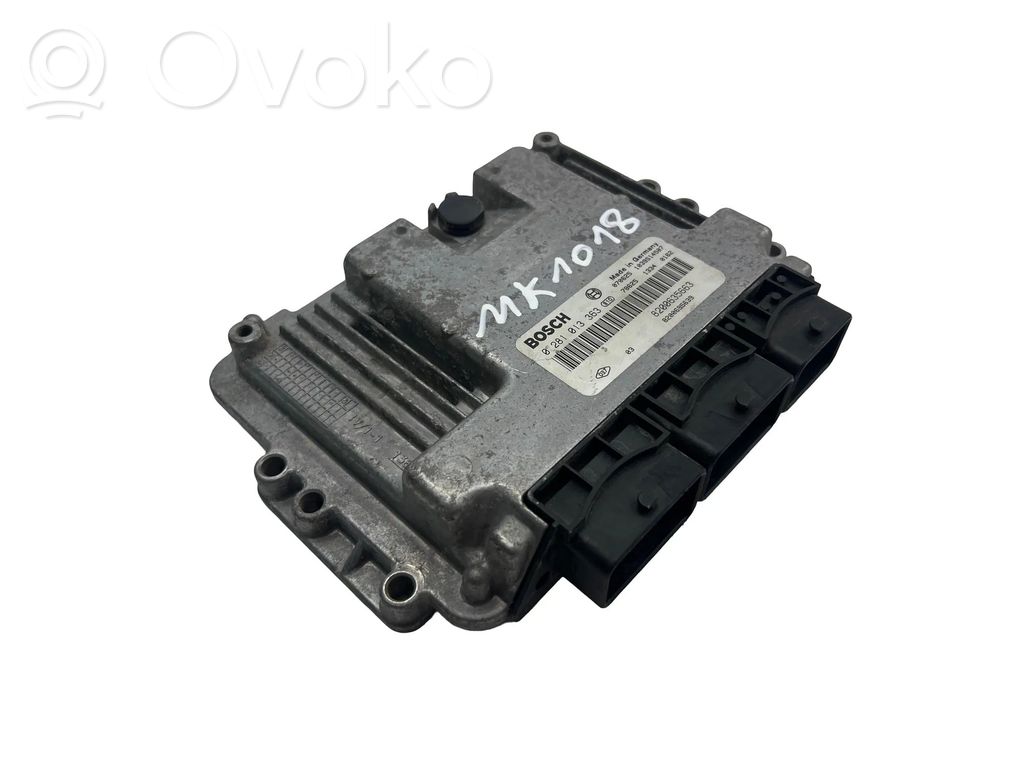 Unidad de control/módulo del motor   8200635663,0281013363