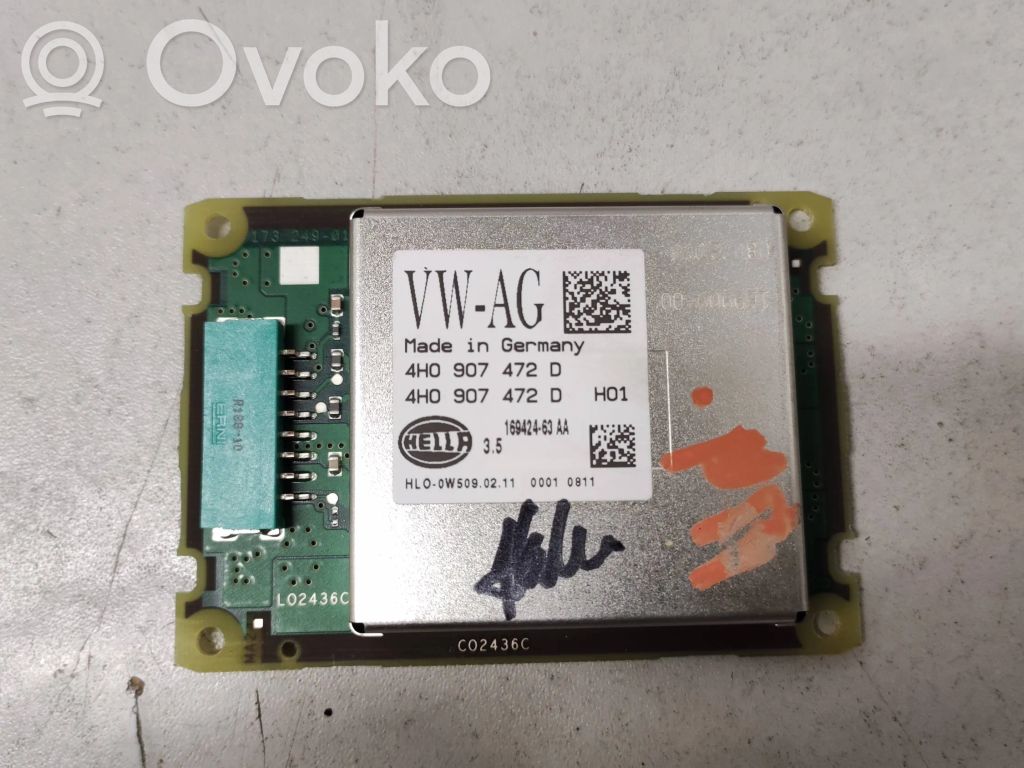 Audi A8 S8 D4 4H Module d'éclairage LCM 