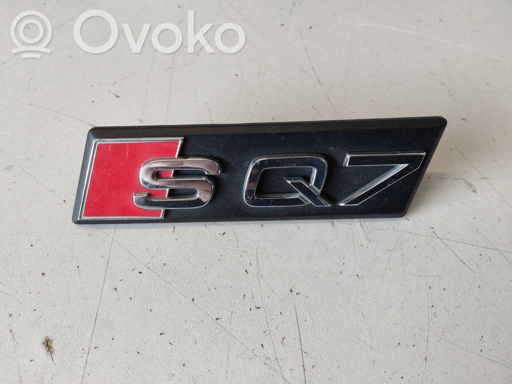 Audi Q7 4M Ražotāja emblēma 