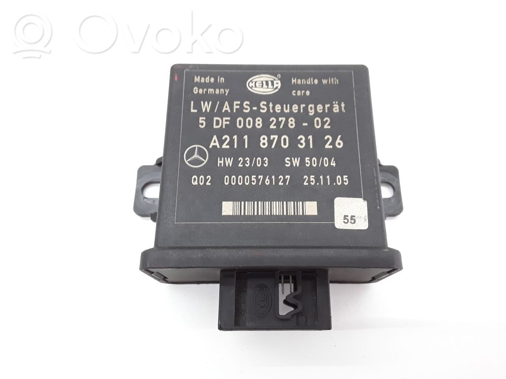 Module d'éclairage LCM   A2118703126,5DF00827802