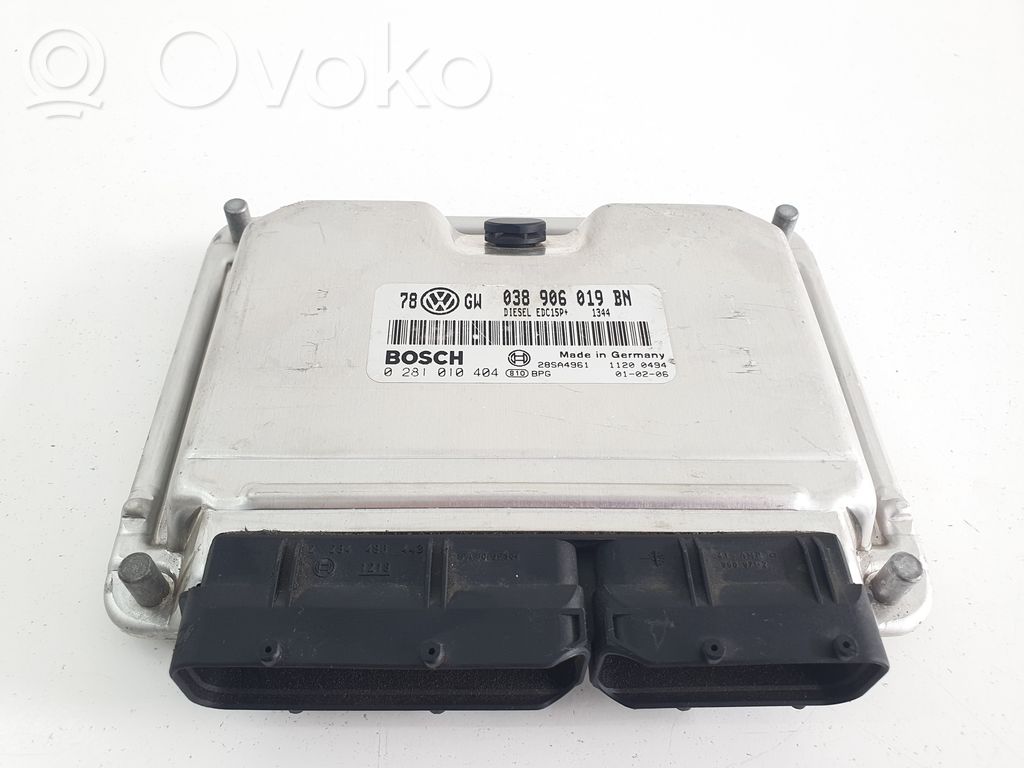 Volkswagen PASSAT B5.5 Engine control unit/module 