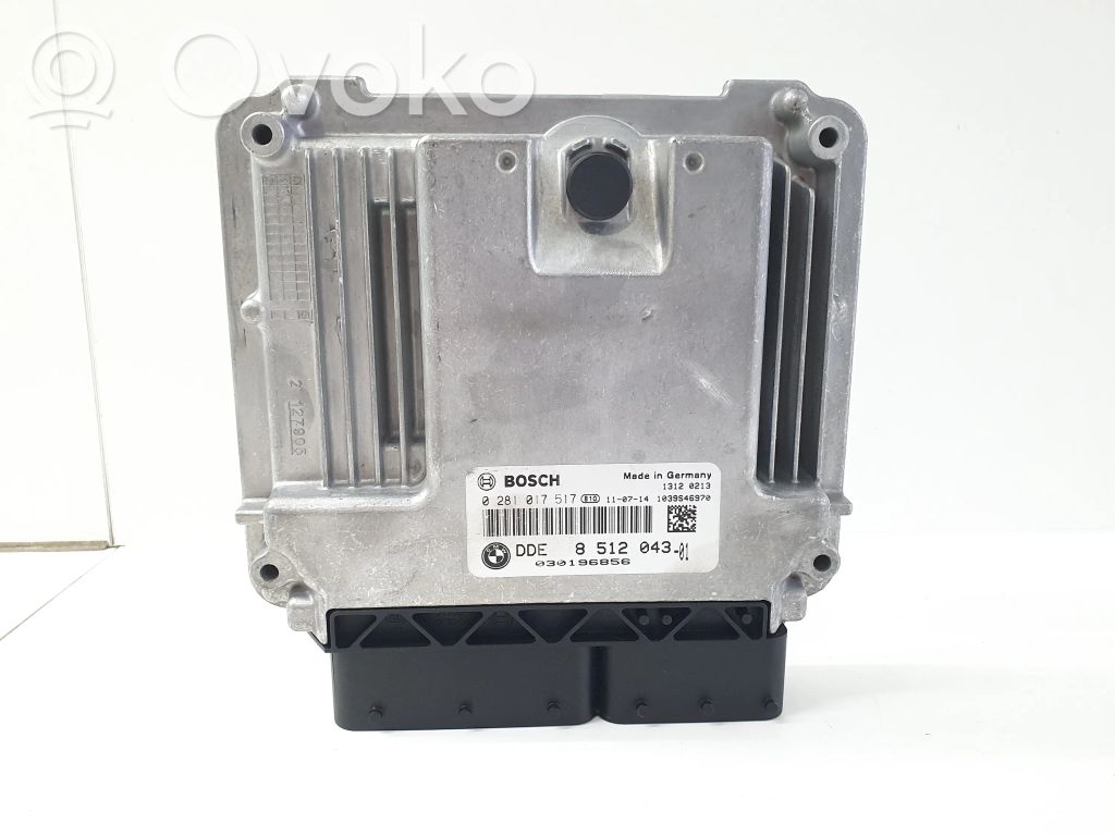 BMW 3 E90 E91 Variklio valdymo blokas 