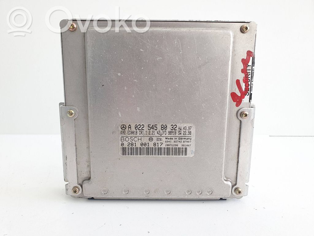 Mercedes-Benz E W210 Engine control unit/module 