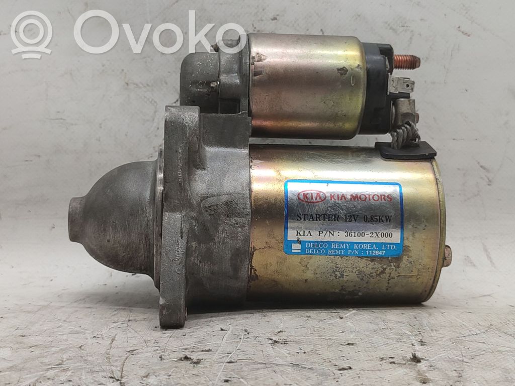 Motor de arranque   361002X000