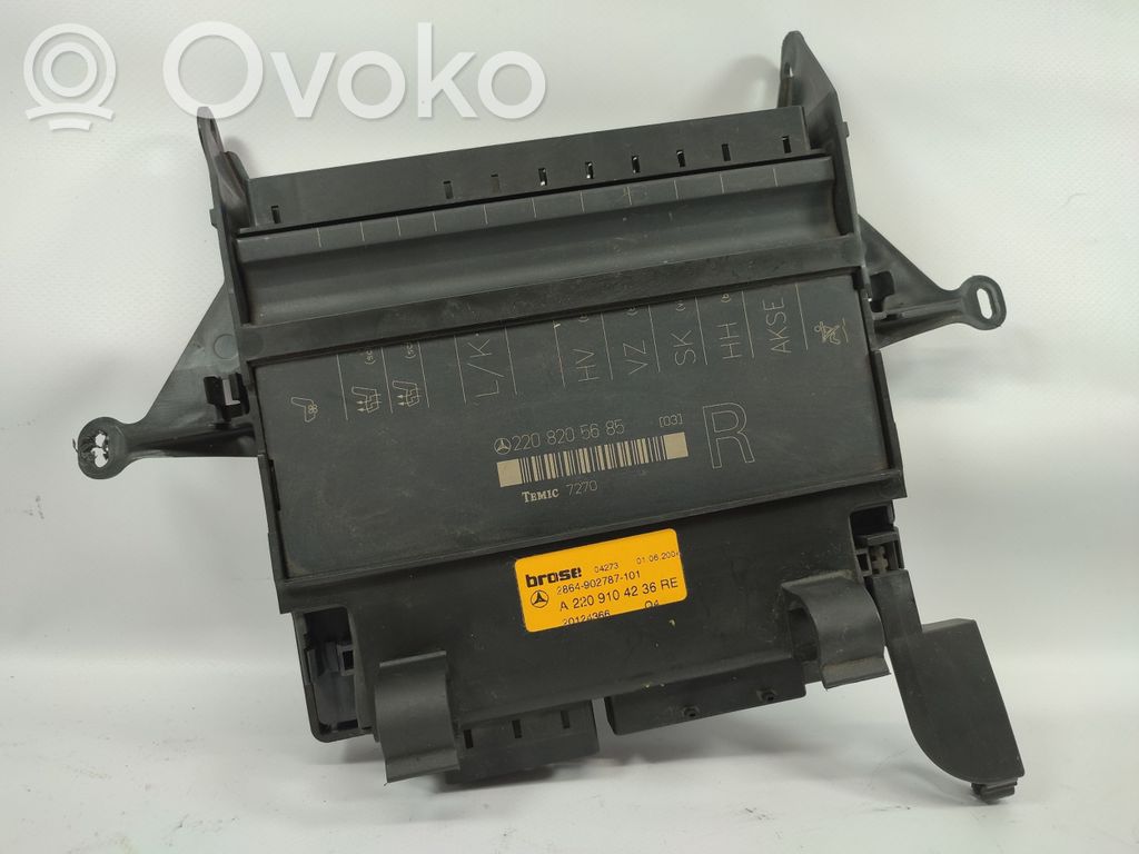 Mercedes-Benz Sprinter W901 W902 W903 W904 Modul confort 