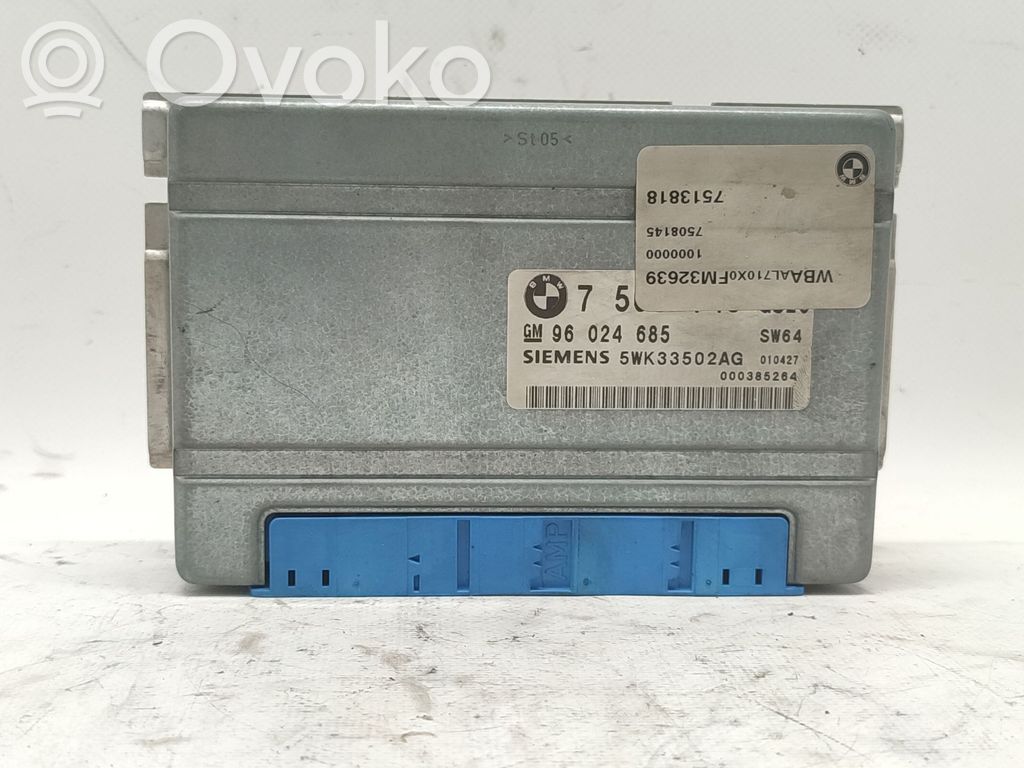 BMW 3 E46 Kiti valdymo blokai/ moduliai 