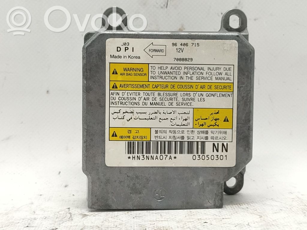 Daewoo Nubira Sterownik / Moduł Airbag 