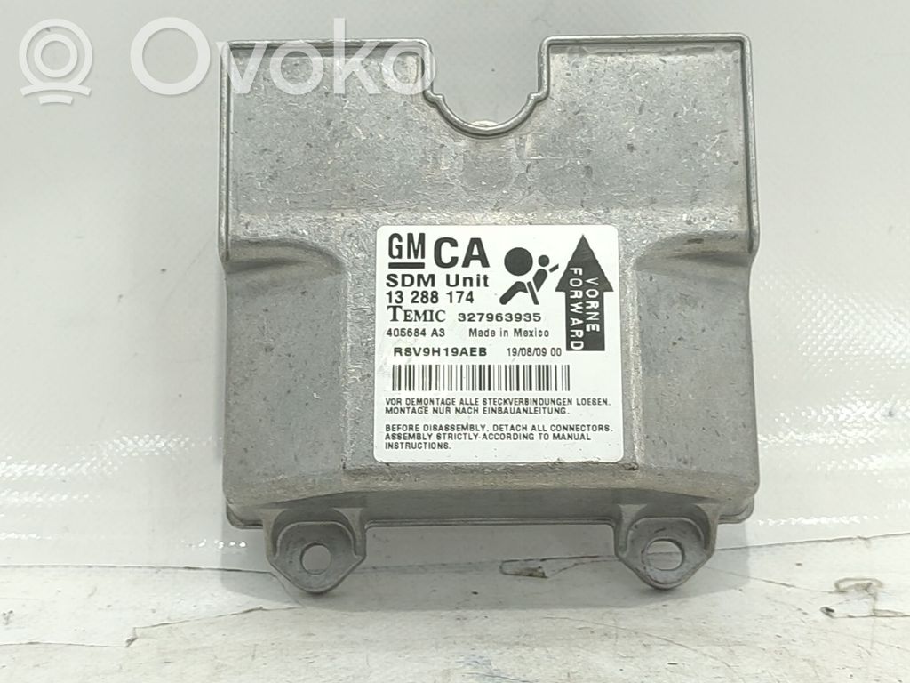Centralina/modulo airbag   13288174,13288174