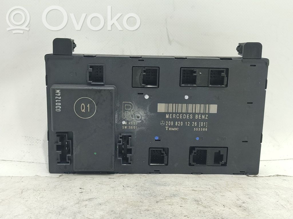 Mercedes-Benz CLK A209 C209 Alte unități/module de control 