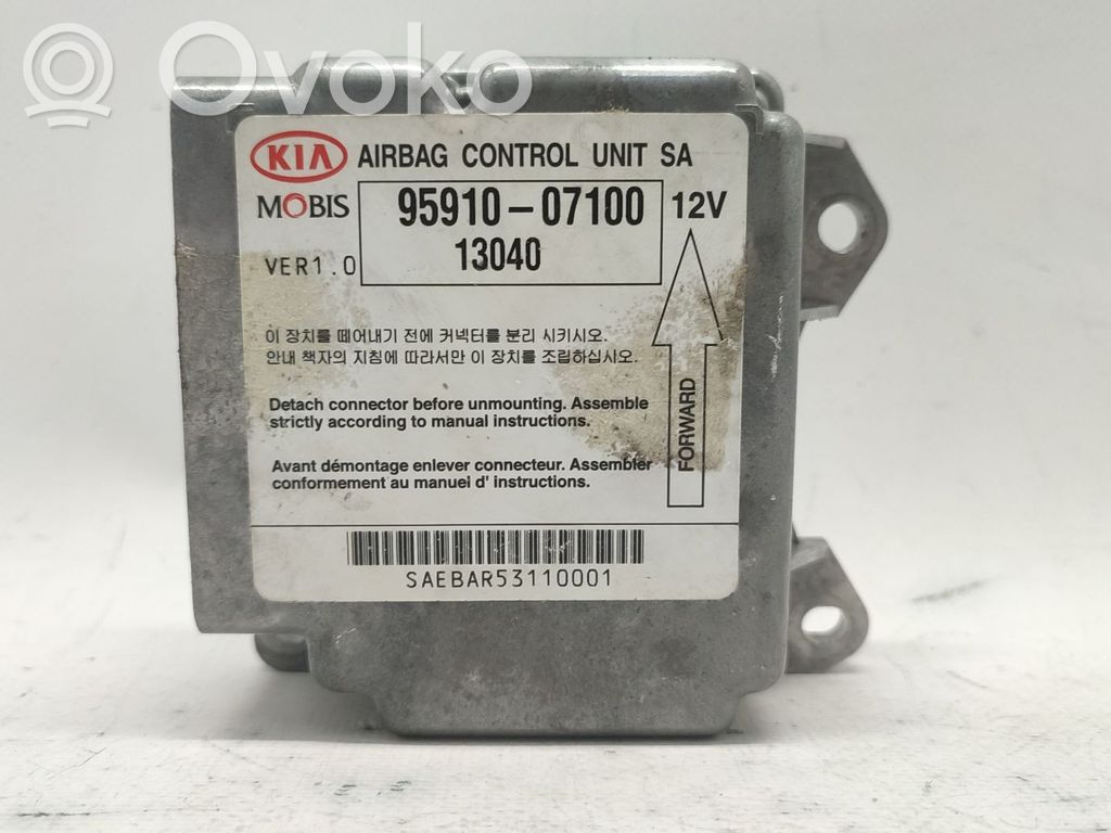 Airbag control unit/module   9591007100,9591007100