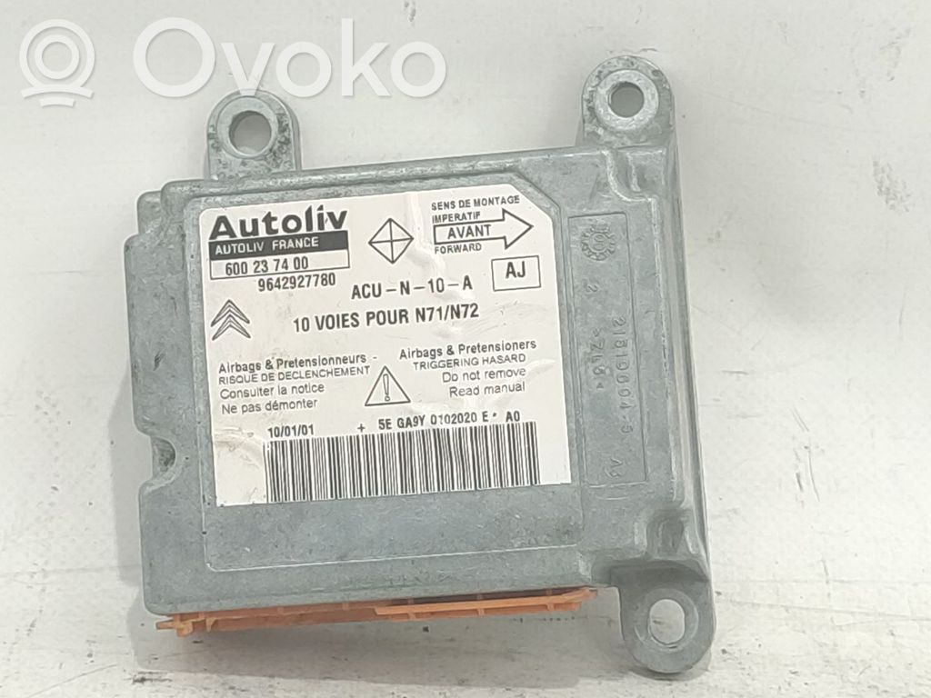 Citroen Xsara Unitate/modul de comandă airbaguri 