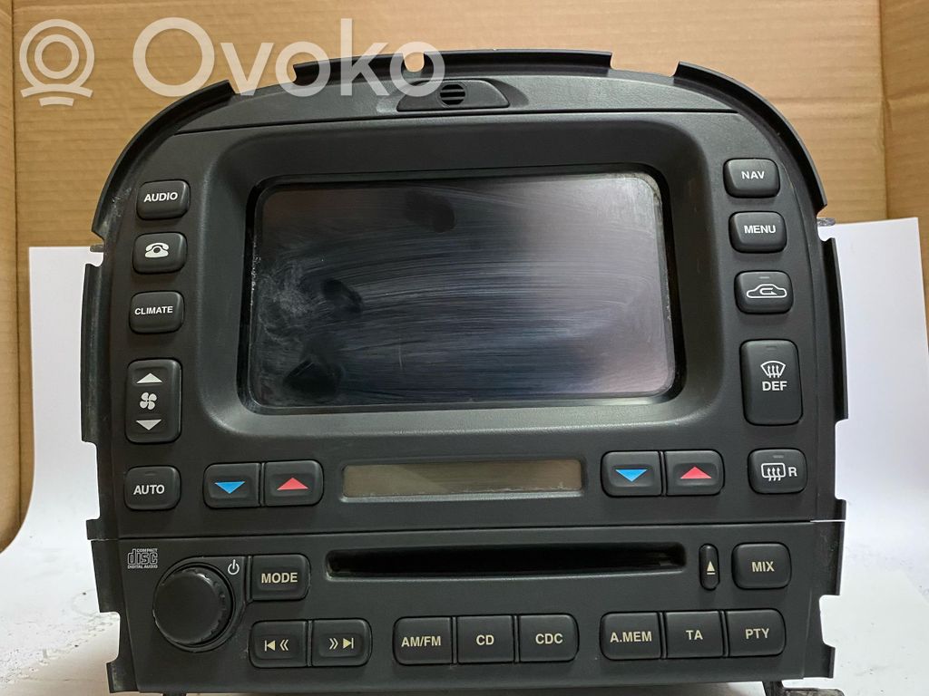 Jaguar S-Type Unità principale autoradio/CD/DVD/GPS 