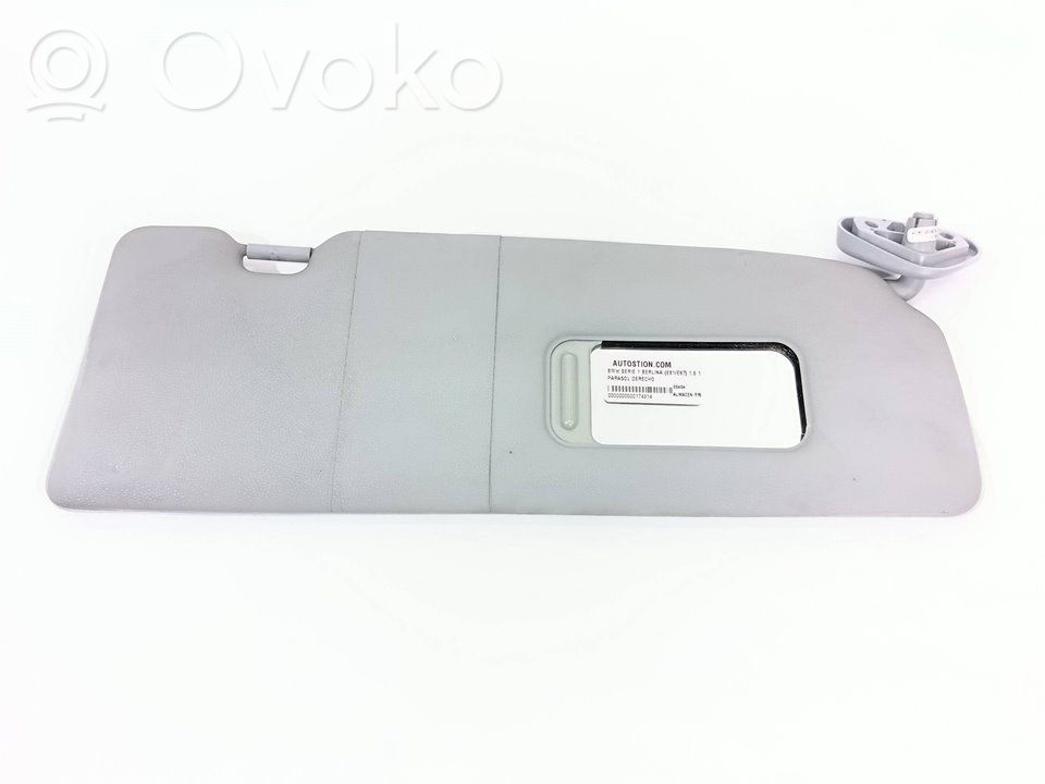 BMW 1 E81 E87 Sun visor 