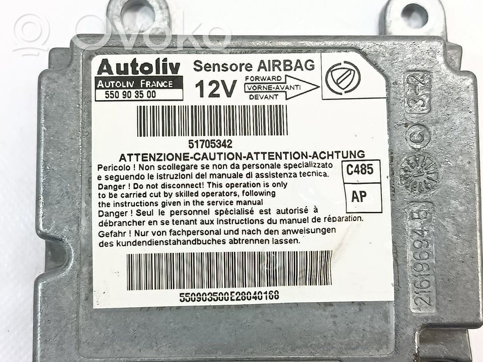 Fiat Doblo Airbag control unit/module 
