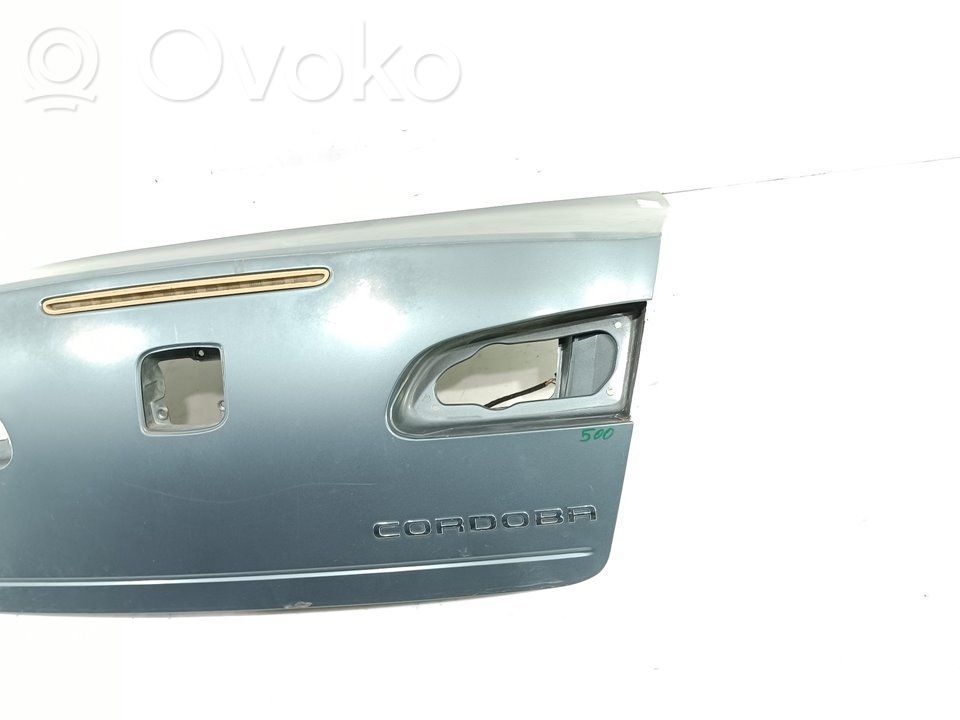 Seat Cordoba (6L) Tylna klapa bagażnika 