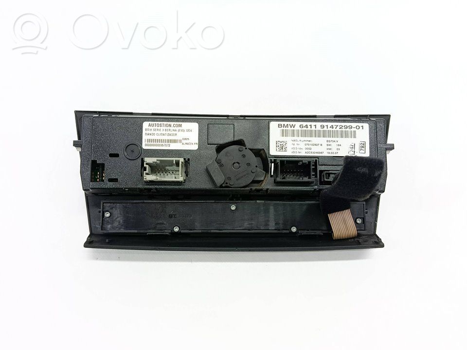 BMW 3 E90 E91 Climate control unit 