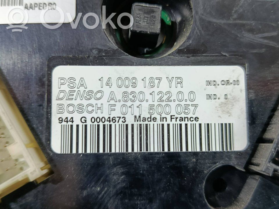 Peugeot 807 Climate control unit 