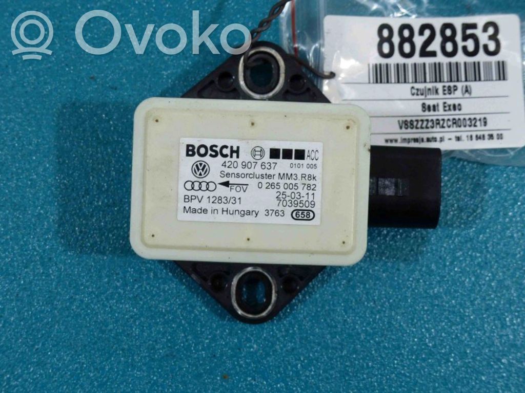 Seat Exeo (3R) ESP acceleration yaw rate sensor 