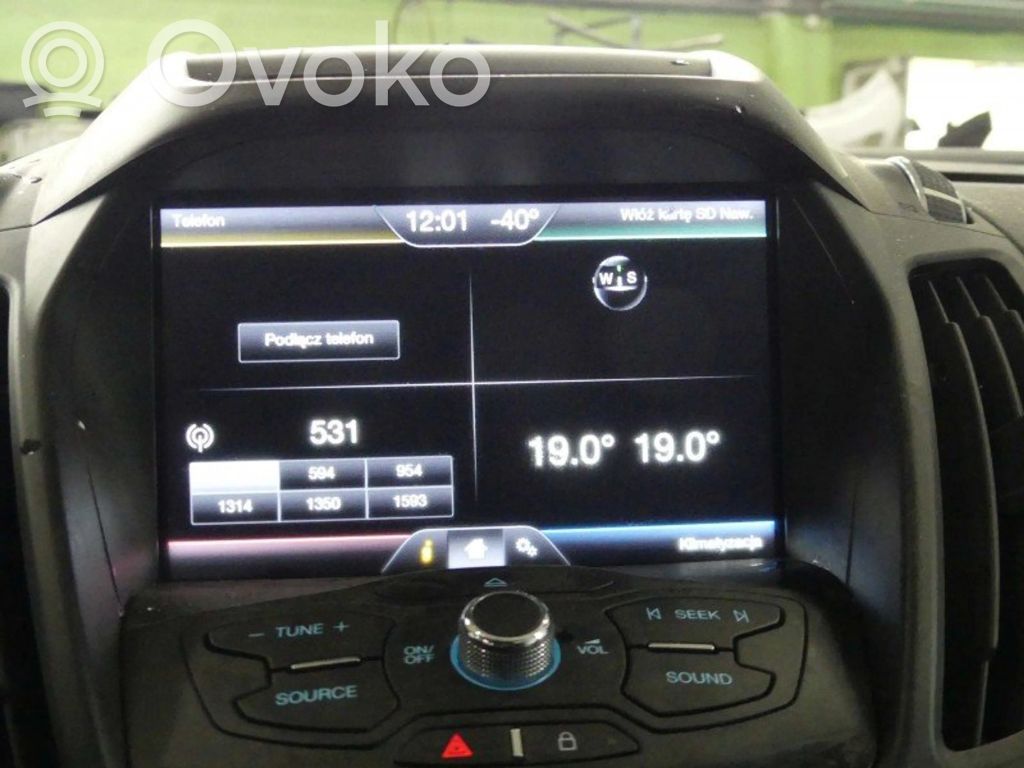Ford Kuga II Ekrāns / displejs / mazais ekrāns 