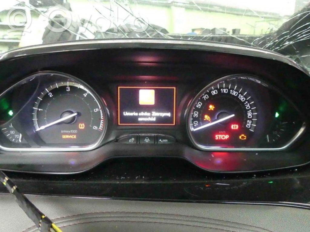 Peugeot 208 I Licznik / Prędkościomierz 