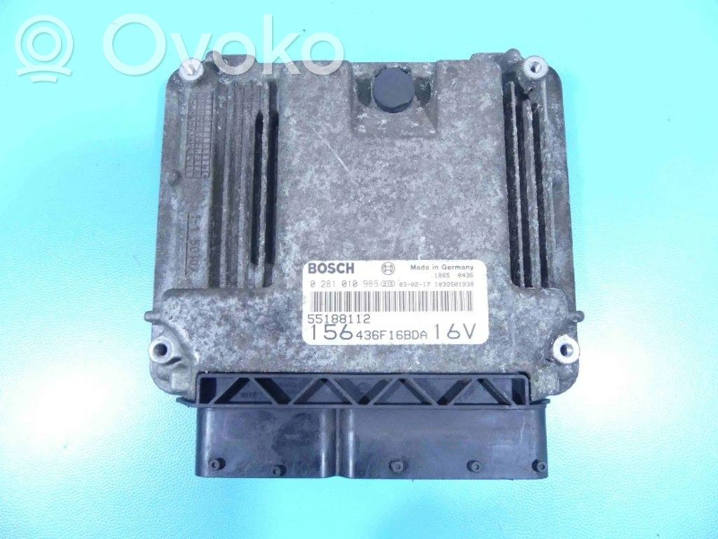Alfa Romeo 156 Engine control unit/module ECU 