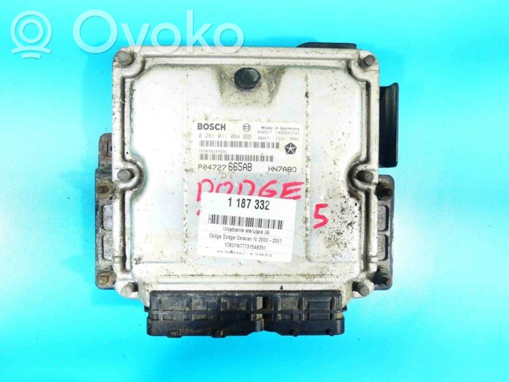 Galios (ECU) modulis   0281011064,IMPRK1187332,04727665AB
