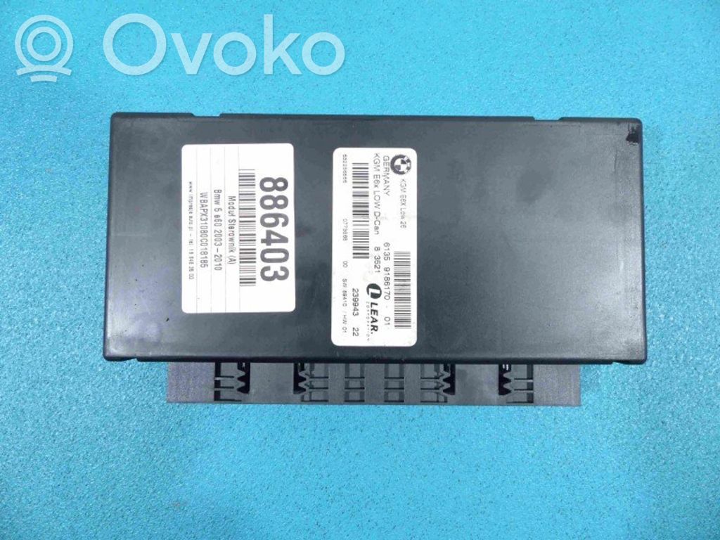 BMW 5 E60 E61 Central body control module 