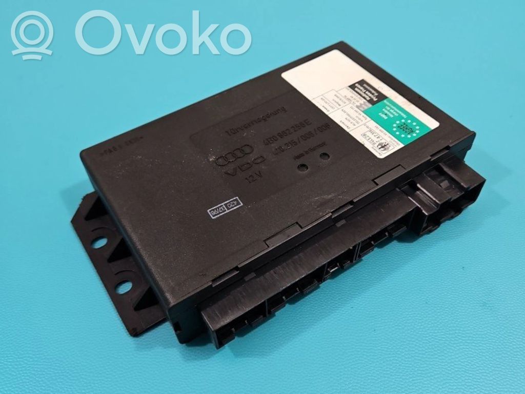 Central body control module   4B0962258E,IMPRK1390248,410215006,93059193
