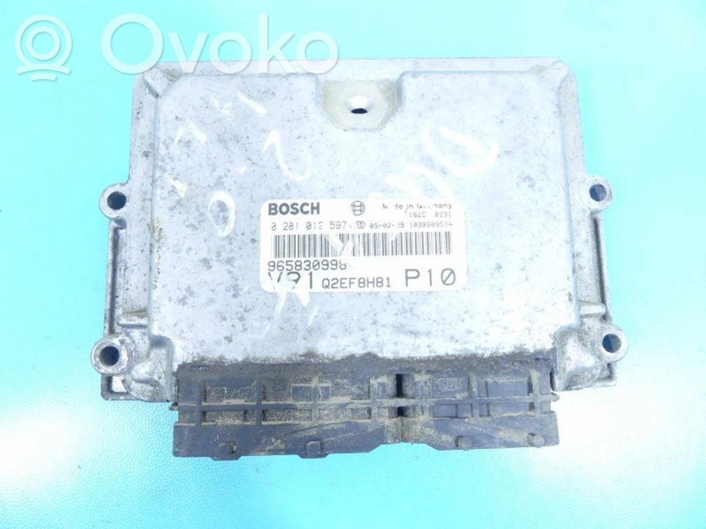 Fiat Ducato Engine control unit/module ECU 