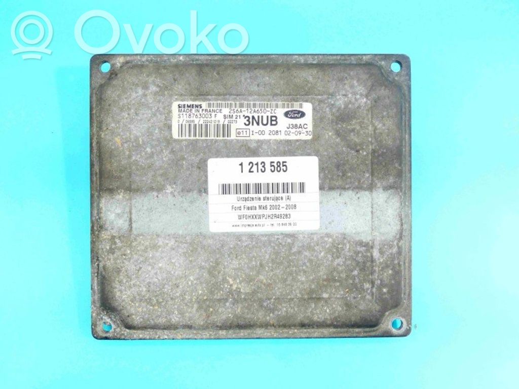 Ford Fiesta Engine control unit/module ECU 