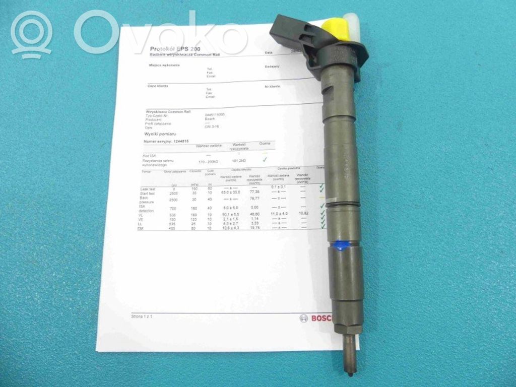Inyector de combustible   0445115035,IMPRK1244815