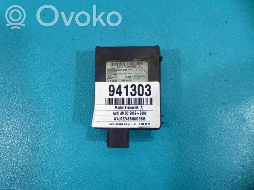 Audi A8 S8 D3 4E Central body control module 