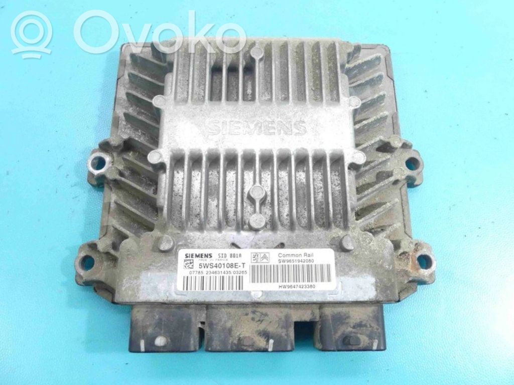 Peugeot Partner Engine control unit/module ECU 