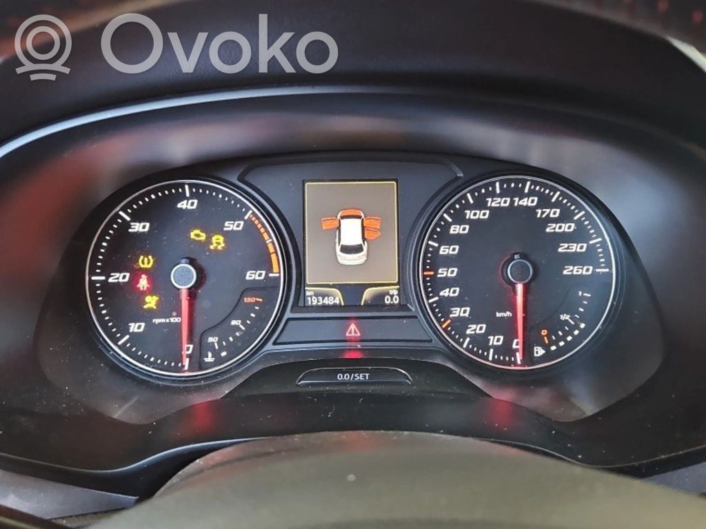 Seat Leon (5F) Spidometrs (instrumentu panelī) 