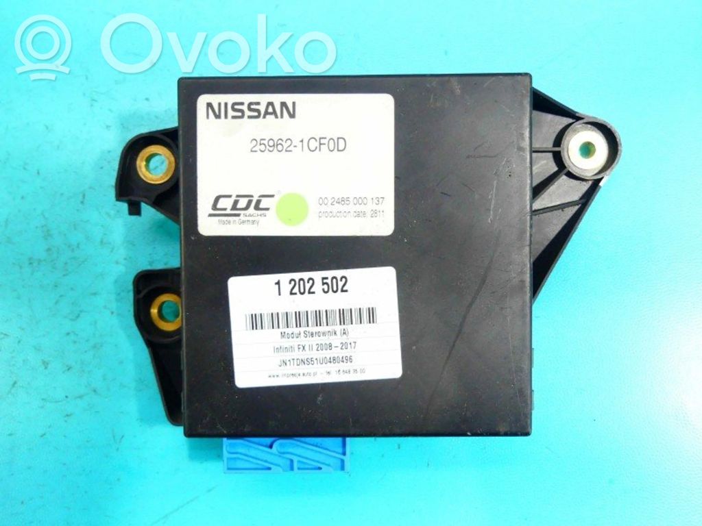 Infiniti FX Central body control module 