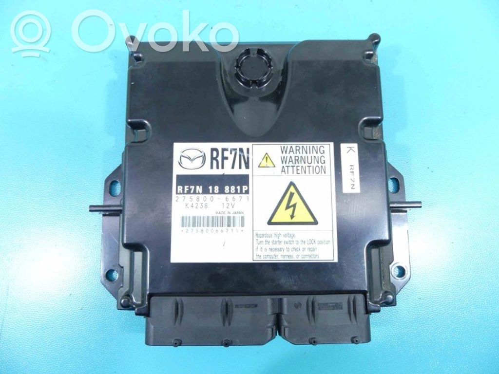 Engine control unit/module ECU   RF7N18881P,IMPRK1289213