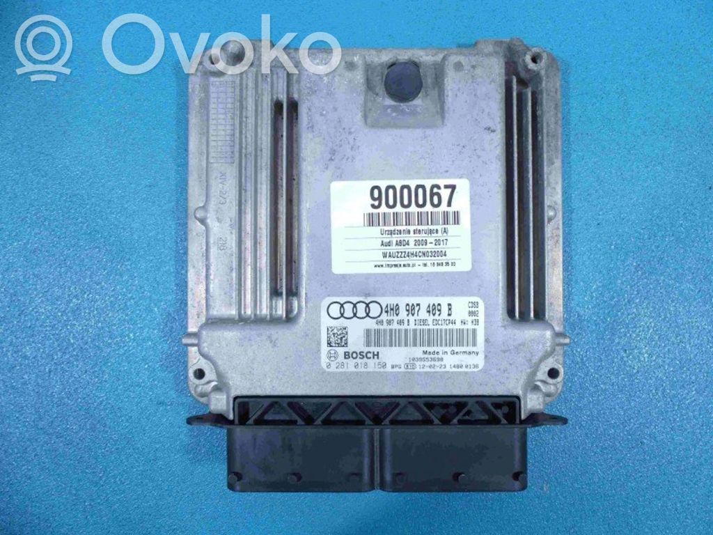 Audi A8 S8 D4 4H Engine control unit/module ECU 