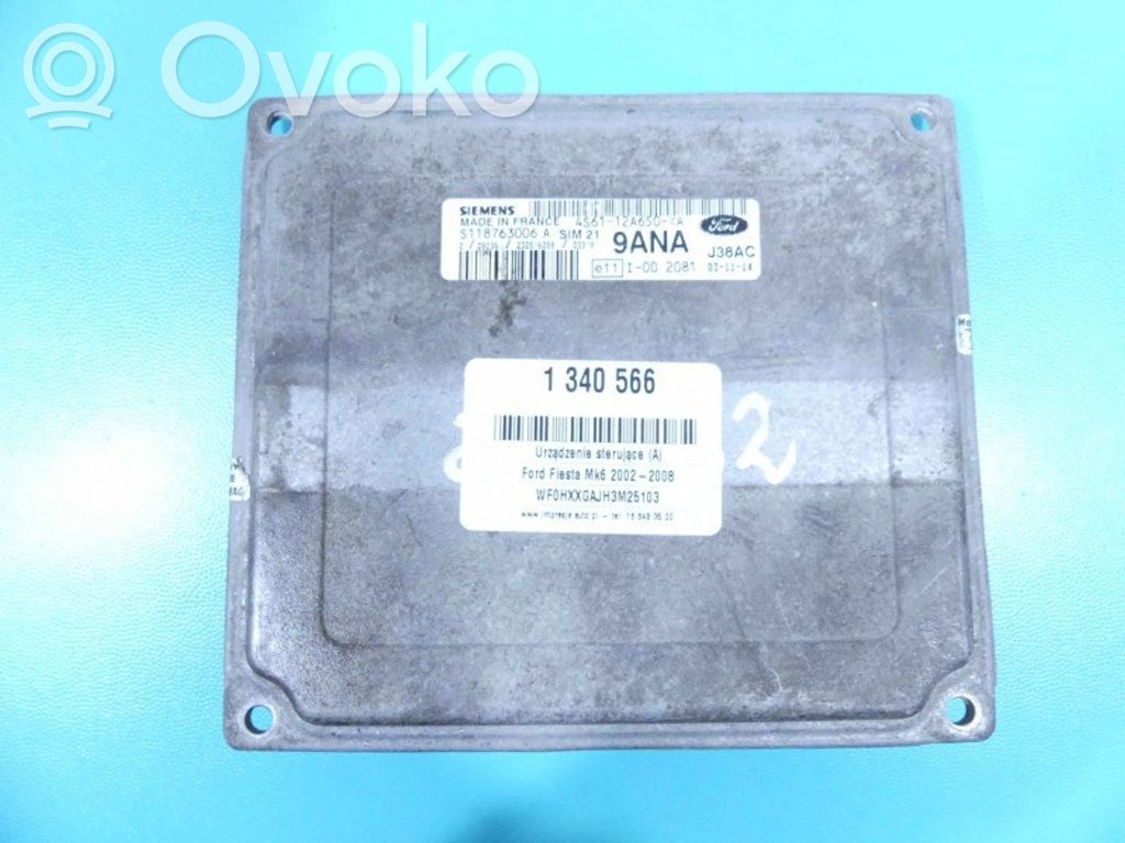 Ford Fiesta Engine control unit/module ECU 