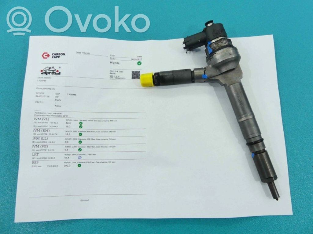 Inyector de combustible   0445110118,IMPRK1329948,8973000913